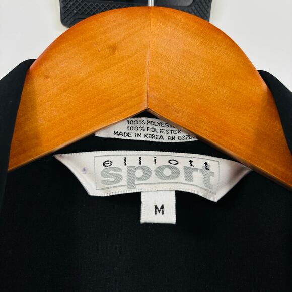 Vintage Elliot Sport Flame Print Button Up Shirt Size Medium Men’s 80’s 90’s - Picture 3 of 7